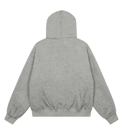 TALKLESSFASHION EON 26 spring new spot American street trendy high street individual pattern hooded sweatshirt jacket for men