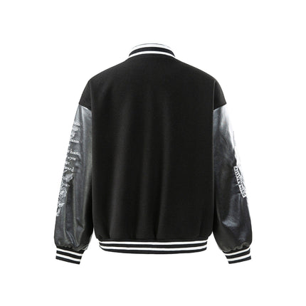 TALKLESSFASHION EON 26 spring new spot American street trendy high street individual pattern loose jacket jacket