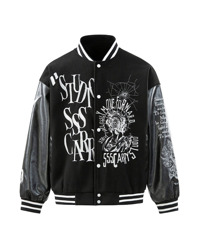 TALKLESSFASHION EON 26 spring new spot American street trendy high street individual pattern loose jacket jacket