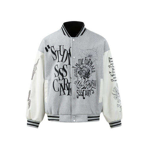 THETLSTUDIO EON 26 spring new spot American street trendy high street individual pattern loose jacket jacket