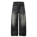 TALKLESSFASHION EON 26 spring New spot American street trendy high street individual wash design denim trousers men