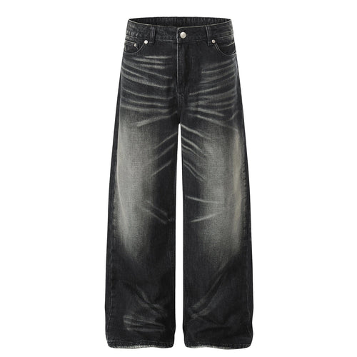 THETLSTUDIO EON 26 spring New spot American street trendy high street individual wash design denim trousers men