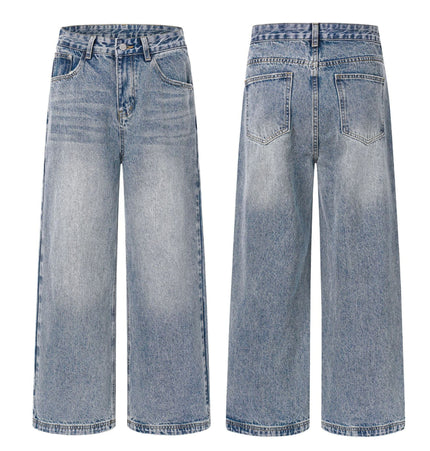 THETLSTUDIO EON 26 spring New spot American street trendy high street individuality design washed denim trousers men