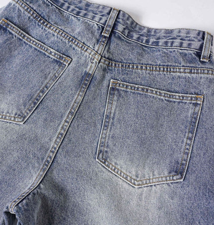 THETLSTUDIO EON 26 spring New spot American street trendy high street individuality design washed denim trousers men