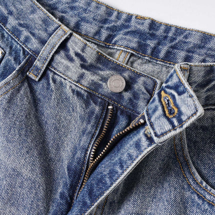 TALKLESSFASHION EON 26 spring New spot American street trendy high street individuality design washed denim trousers men