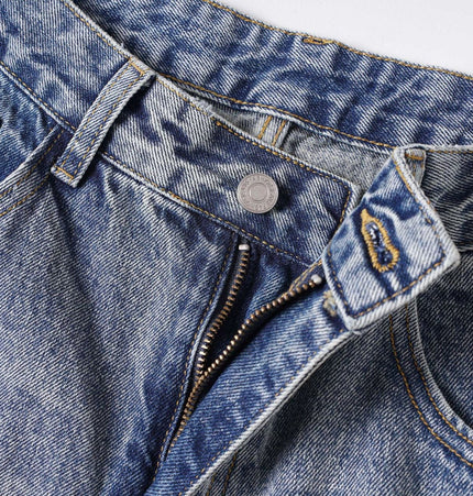 THETLSTUDIO EON 26 spring New spot American street trendy high street individuality design washed denim trousers men