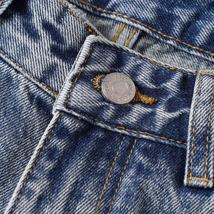 TALKLESSFASHION EON 26 spring New spot American street trendy high street individuality design washed denim trousers men