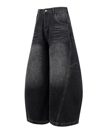 TALKLESSFASHION EON 26 spring New spot American street trendy high street individuality design washed denim trousers men