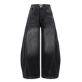 TALKLESSFASHION EON 26 spring New spot American street trendy high street individuality design washed denim trousers men