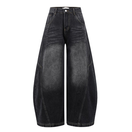TALKLESSFASHION EON 26 spring New spot American street trendy high street individuality design washed denim trousers men