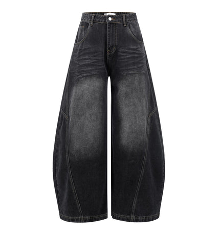THETLSTUDIO EON 26 spring New spot American street trendy high street individuality design washed denim trousers men