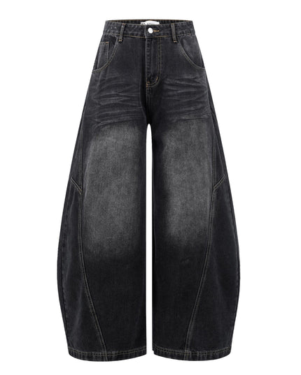 TALKLESSFASHION EON 26 spring New spot American street trendy high street individuality design washed denim trousers men