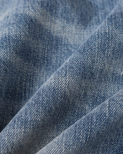 TALKLESSFASHION EON 26 spring New spot American street trendy high street individuality design washed scimitar denim trousers men