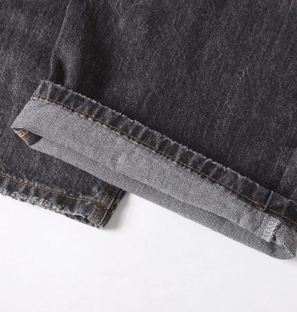 THETLSTUDIO EON 26 spring New spot American street trendy high street individuality design washed scimitar denim trousers men
