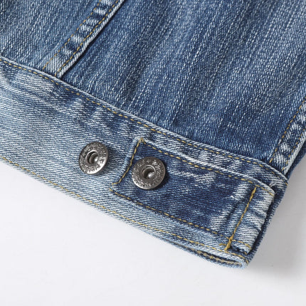 TALKLESSFASHION EON 26 spring New spot American street trendy high street individuality wash denim loose jacket jacket for women