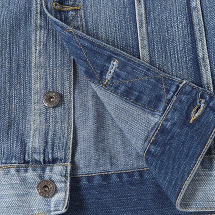 TALKLESSFASHION EON 26 spring New spot American street trendy high street individuality wash denim loose jacket jacket for women