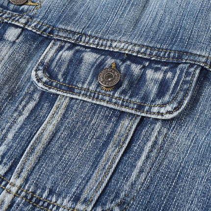 TALKLESSFASHION EON 26 spring New spot American street trendy high street individuality wash denim loose jacket jacket for women
