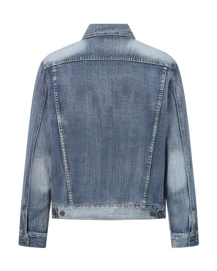 TALKLESSFASHION EON 26 spring New spot American street trendy high street individuality wash denim loose jacket jacket for women