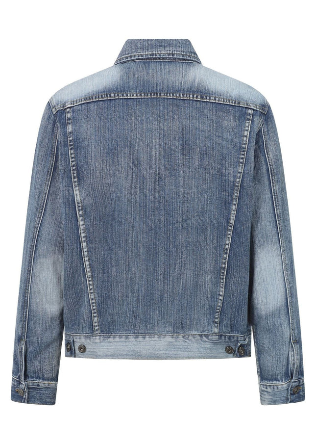 TALKLESSFASHION EON 26 spring New spot American street trendy high street individuality wash denim loose jacket jacket for women