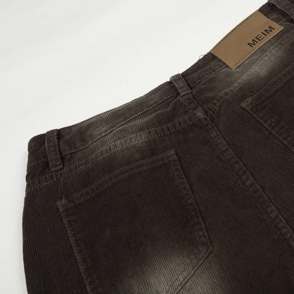 TALKLESSFASHION EON 26 spring new spot American street trendy high street personality casual corduroy trousers men