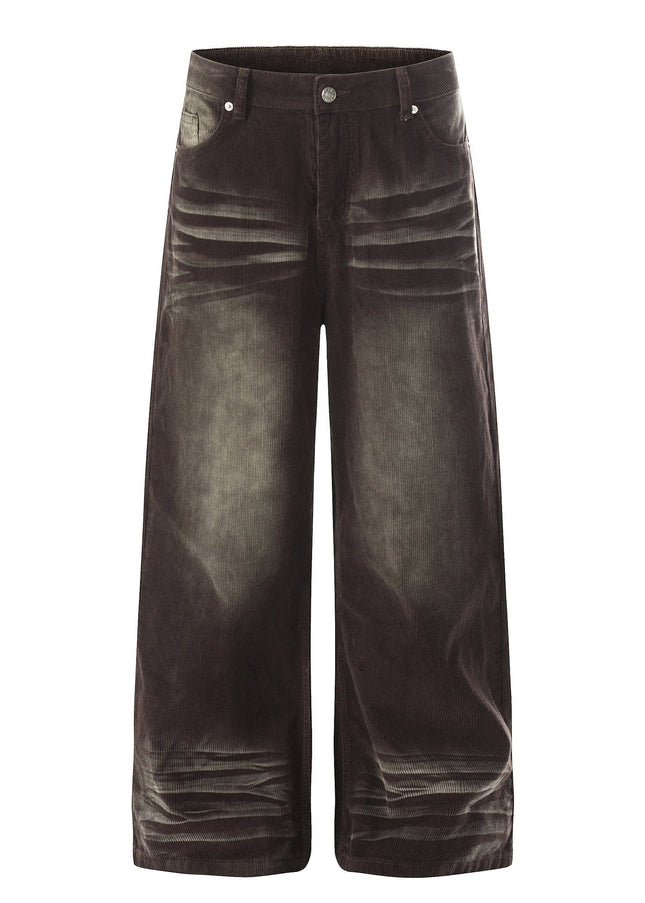 TALKLESSFASHION EON 26 spring new spot American street trendy high street personality casual corduroy trousers men