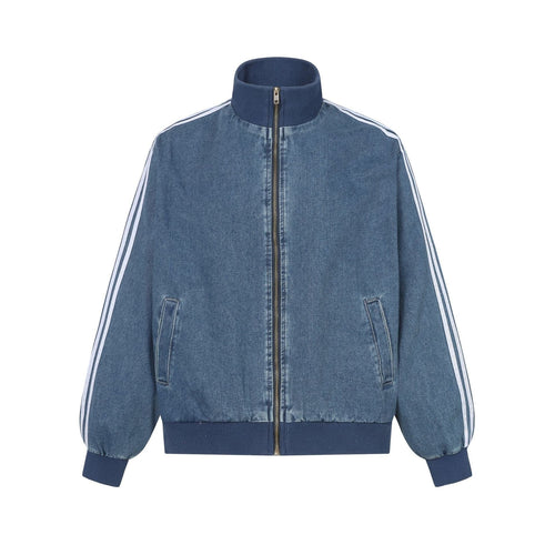 THETLSTUDIO EON 26 spring New spot American street trendy high street personality contrast strip loose jacket jacket for women