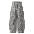TALKLESSFASHION EON 26 spring new spot American street trendy high street personality leopard print pattern design casual trousers men
