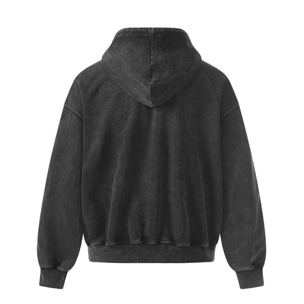 TALKLESSFASHION EON 26 spring new spot American street trendy high street personality washed hooded sweatshirt jacket men
