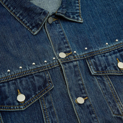 TALKLESSFASHION EON 26 spring new spot American street trendy high street simple and versatile denim jacket jacket for men