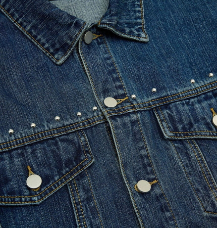 TALKLESSFASHION EON 26 spring new spot American street trendy high street simple and versatile denim jacket jacket for men