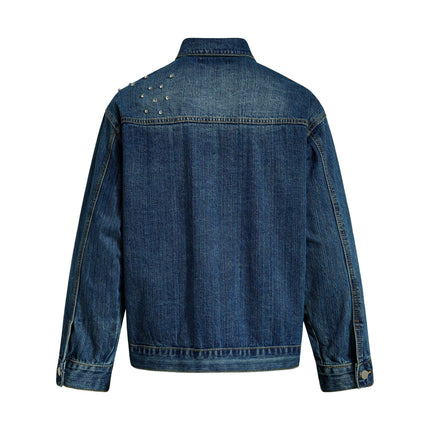 TALKLESSFASHION EON 26 spring new spot American street trendy high street simple and versatile denim jacket jacket for men