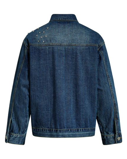 TALKLESSFASHION EON 26 spring new spot American street trendy high street simple and versatile denim jacket jacket for men