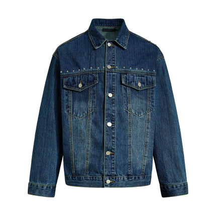TALKLESSFASHION EON 26 spring new spot American street trendy high street simple and versatile denim jacket jacket for men