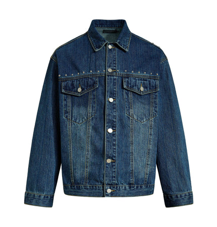 TALKLESSFASHION EON 26 spring new spot American street trendy high street simple and versatile denim jacket jacket for men