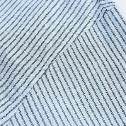 TALKLESSFASHION EON 26 spring new spot American street trendy pinstripe double pocket basic long sleeve shirt men