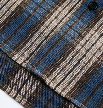 THETLSTUDIO EON 26 spring new spot American street trendy plaid basic long sleeve shirt for men