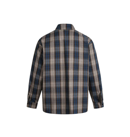 THETLSTUDIO EON 26 spring new spot American street trendy plaid basic long sleeve shirt for men