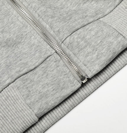 THETLSTUDIO EON 26 spring new spot American style street trendy high street personality bump design hooded sweatshirt cardigan men
