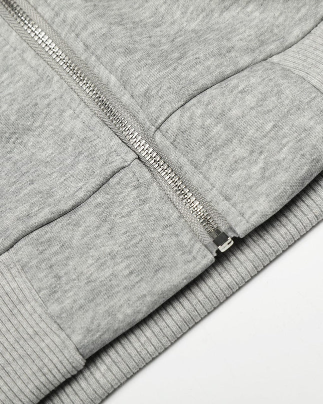TALKLESSFASHION EON 26 spring new spot American style street trendy high street personality bump design hooded sweatshirt cardigan men