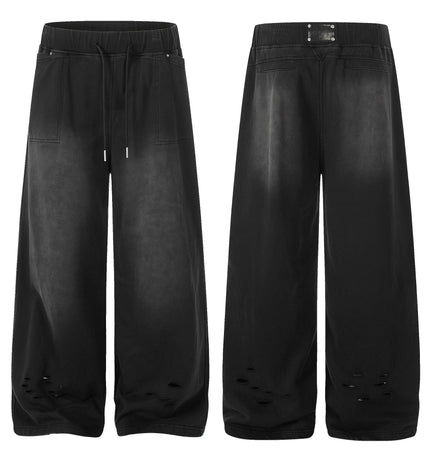 THETLSTUDIO EON 26 spring new spot American style street trendy high street personality ripped casual trousers men