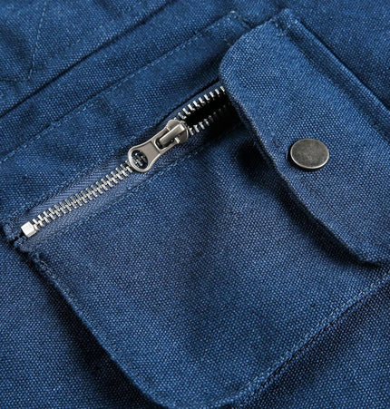 THETLSTUDIO EON 26 spring new spot American vintage machine buckle heavy cotton canvas jacket jacket for men