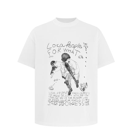 THETLSTUDIO EON 26 summer new spot American street trendy high street individuality pattern loose short sleeves T-shirt men