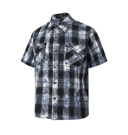 THETLSTUDIO EON 26 summer new spot American street trendy high street personality pattern short-sleeved shirt man