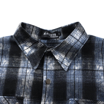 TALKLESSFASHION EON 26 summer new spot American street trendy high street personality pattern short-sleeved shirt man