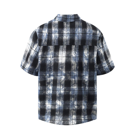 THETLSTUDIO EON 26 summer new spot American street trendy high street personality pattern short-sleeved shirt man
