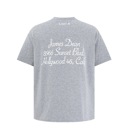 THETLSTUDIO EON 26 summer new spot American street trendy street monogram loose short sleeve T-shirt for men