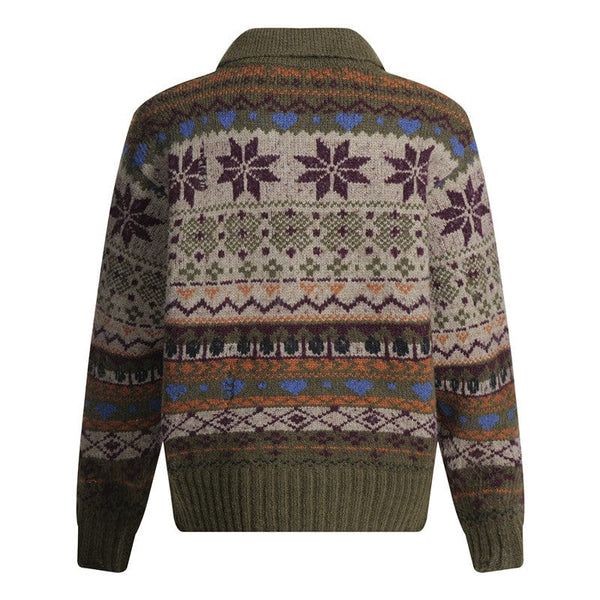 THETLSTUDIO Fair Isle Executive Polo Knit — 2