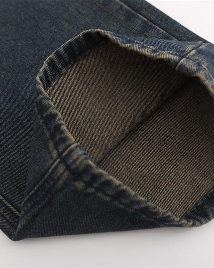TALKLESSFASHION Fashion Personality Straight Jeans Men