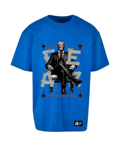 TALKLESSFASHION FEAR unisex oversize T-Shirt Short ---4097