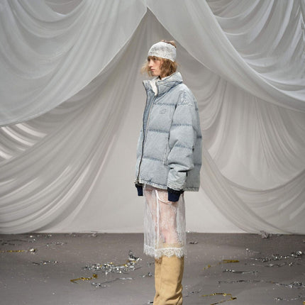 TALKLESSFASHION FrostEdge Down Jacket